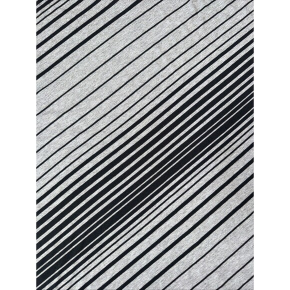 Womens Plus Size 2X Jaclyn Smith Black And Gray Striped Skirt Stretch Spandex - Picture 5 of 5